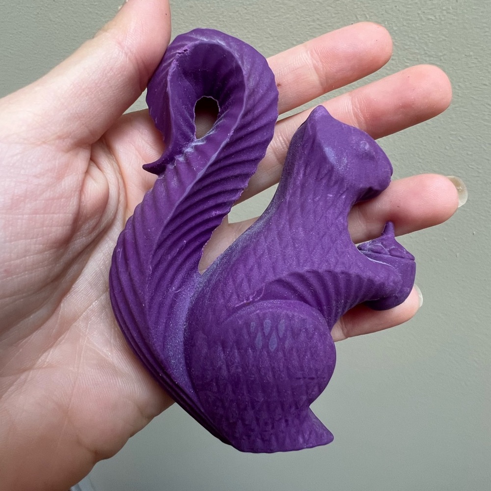 JONATHAN ADLER Giant Purple Squirrel Eraser - Picture 10 of 10